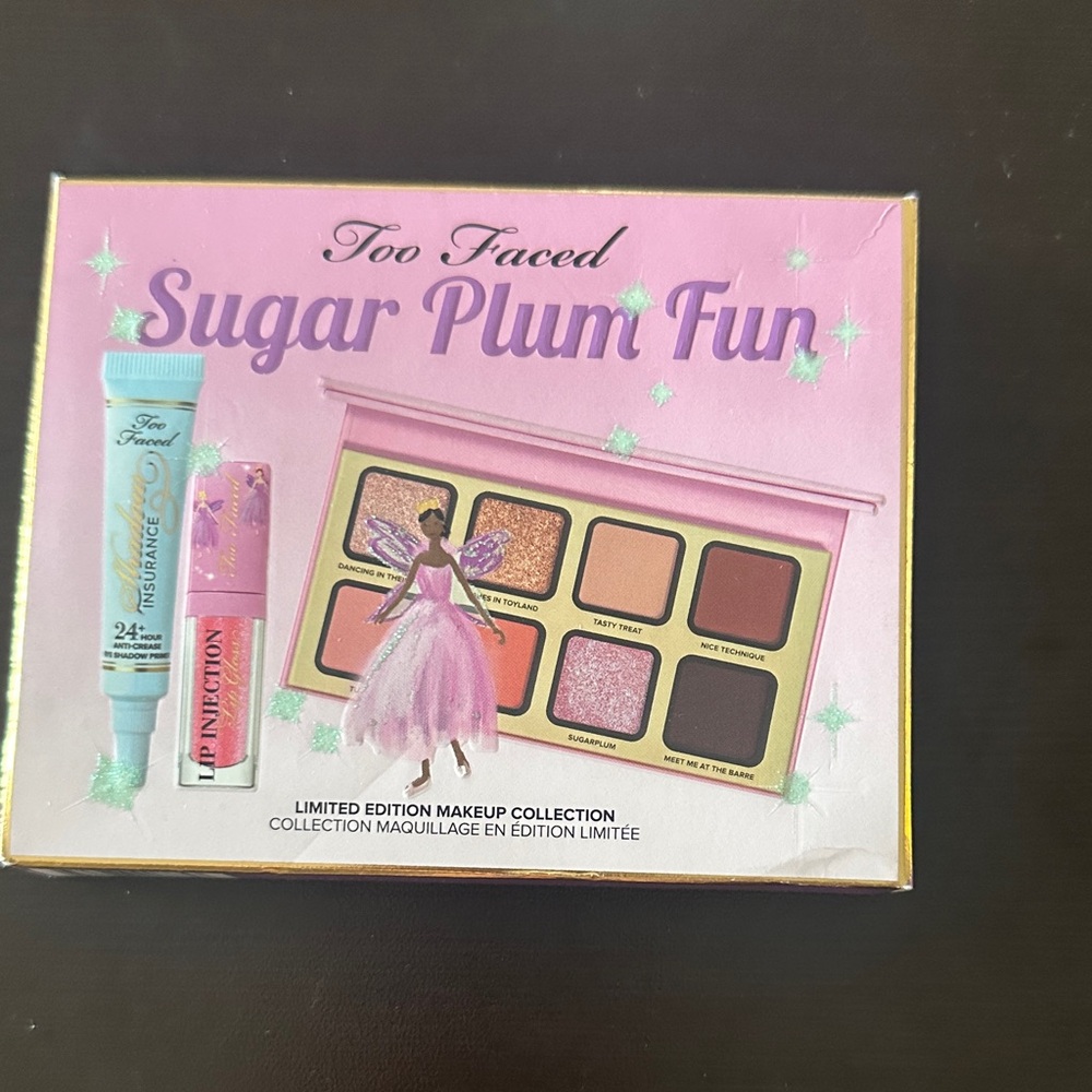 NWT Too Faced Sugar Plum Fun Makeup Collection Set